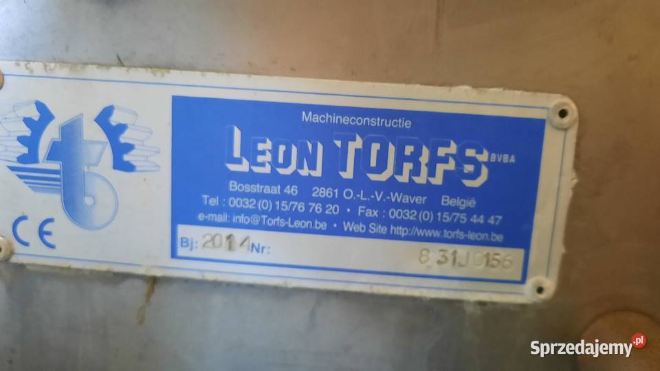 251	Taśmociąg zakręt Leon Torfs sprzedam