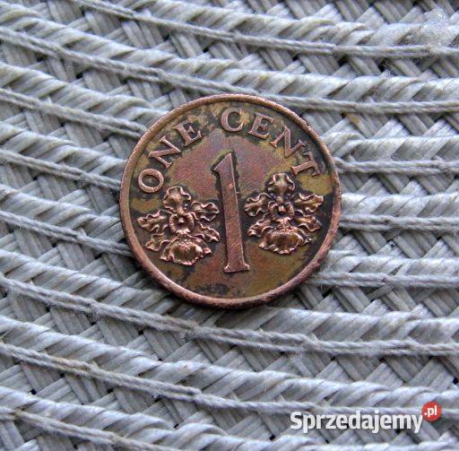 Singapur 1 Cent 1995r Kalisz