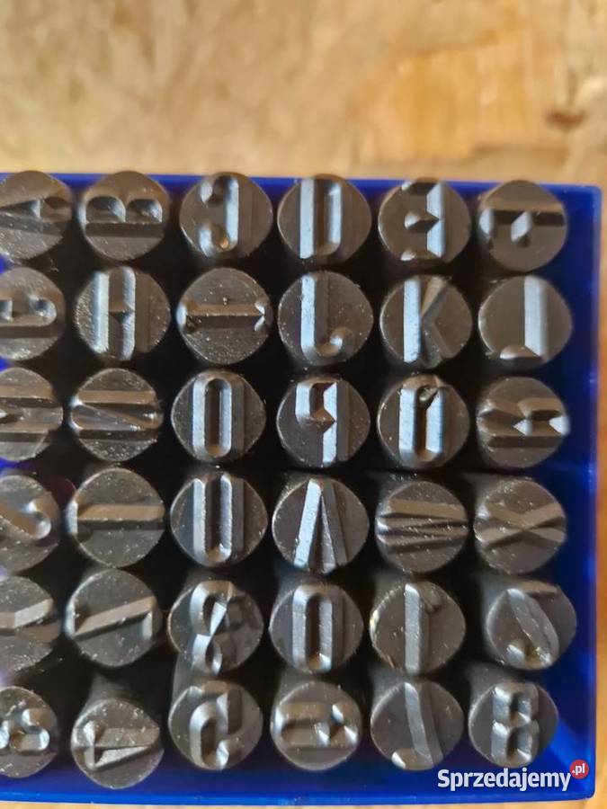 Numeratory litery i cyfry 8mm36el Głogowa