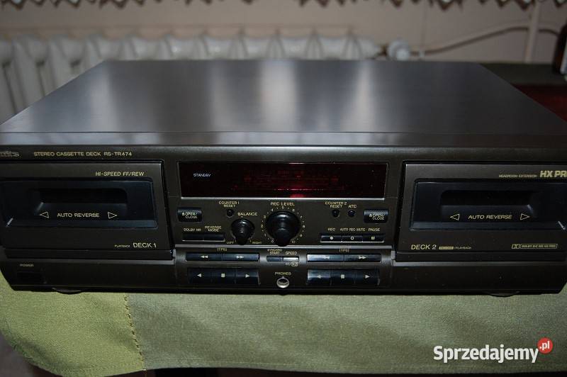 Magnetofon kasetowy TECHNICS RS TR 474