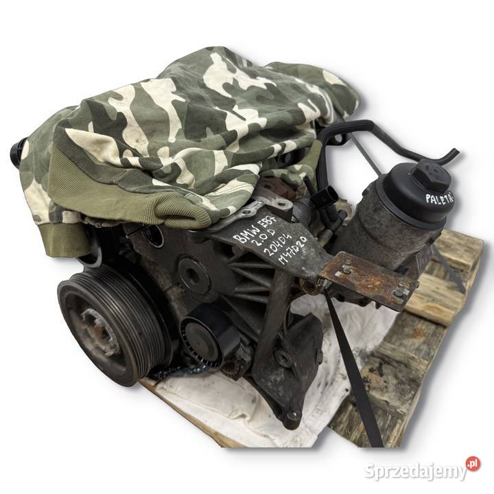 DÓŁ SILNIKA M47D20 BMW E90 E91 E81 E87 E88 20 D Silniki kompletne Chełm