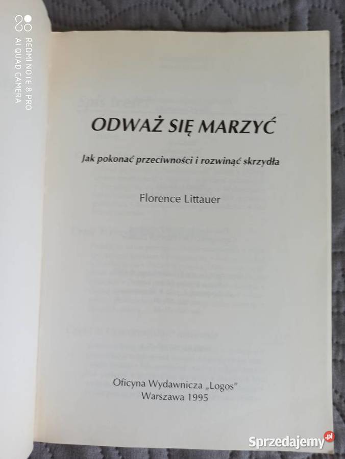ODWAŻ SIĘ MARZYĆ FLittauer Warszawa