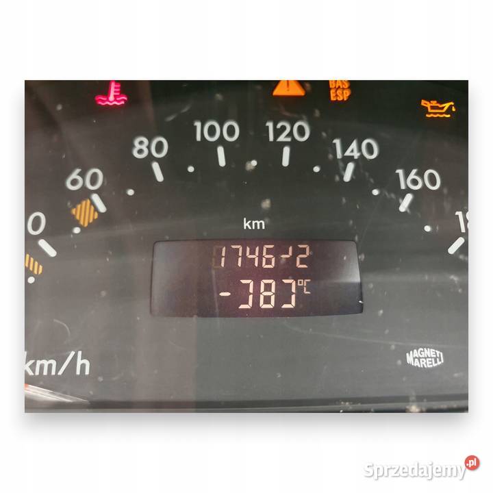 LICZNIK ZEGARY A1685404711 Mercedes W168 17 CDI