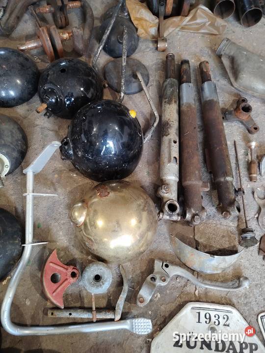 Części Zundapp M72 Ural Dniepr K750 NSU Dkw BMW Kłodawa