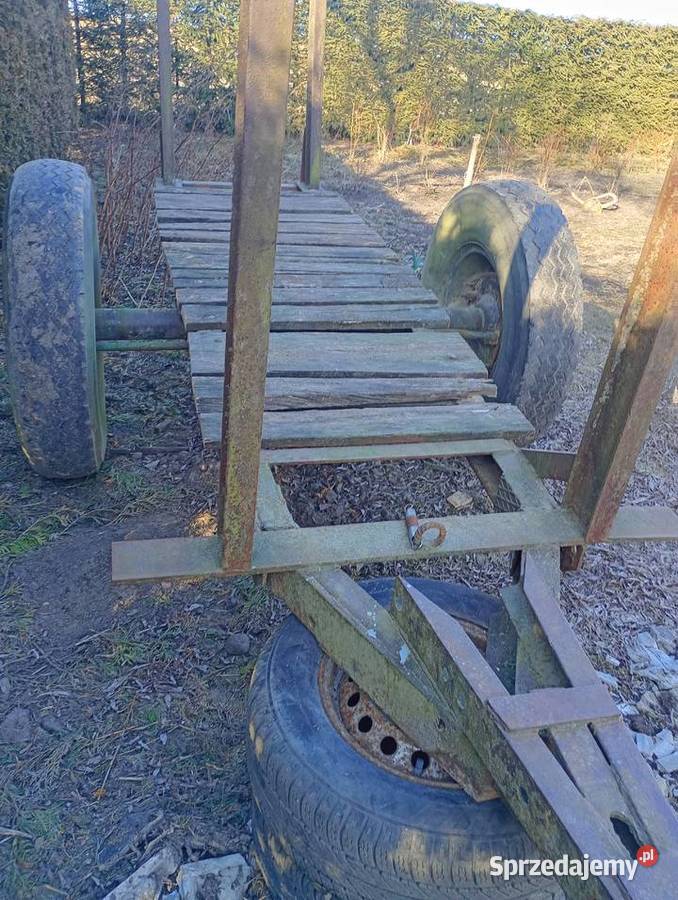 Przyczepa do zrywki drewna Przyczepy rolnicze Lubaczów