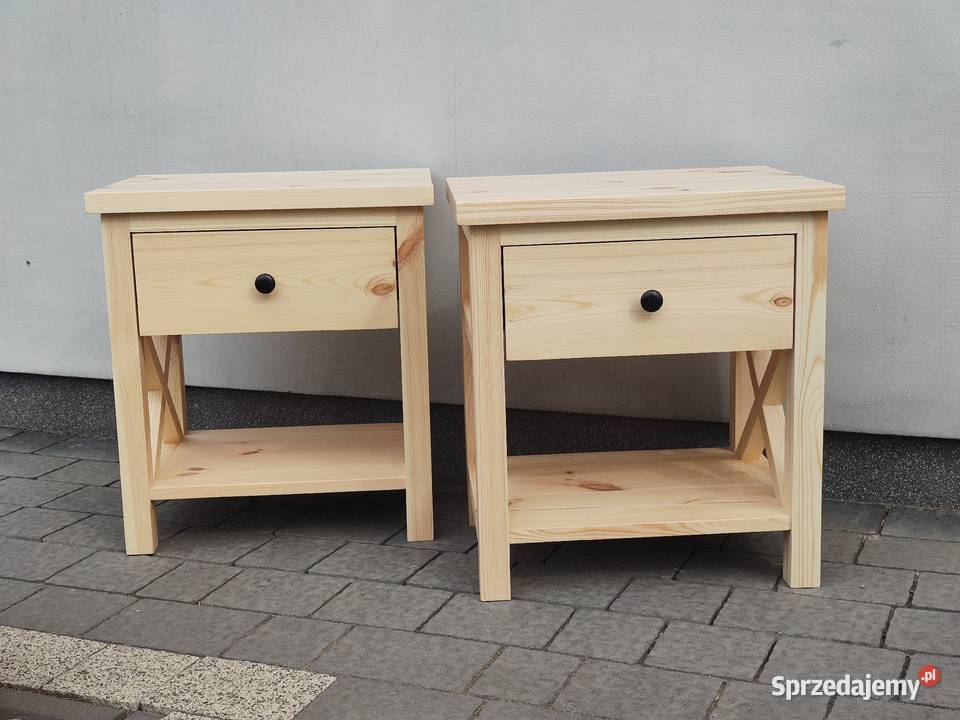 Szafki stoliki nocne lite drewno Szafki Zduńska Wola