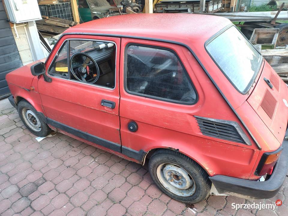 Fiat 126p maluch lubelskie Potok Górny