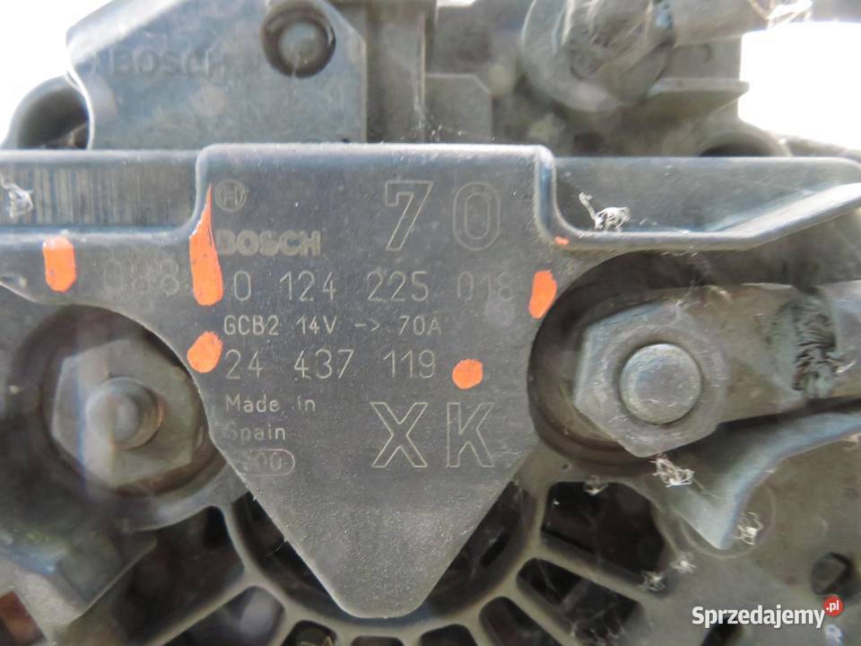 ALTERNATOR OPEL CORSA C 10 12V 24437119