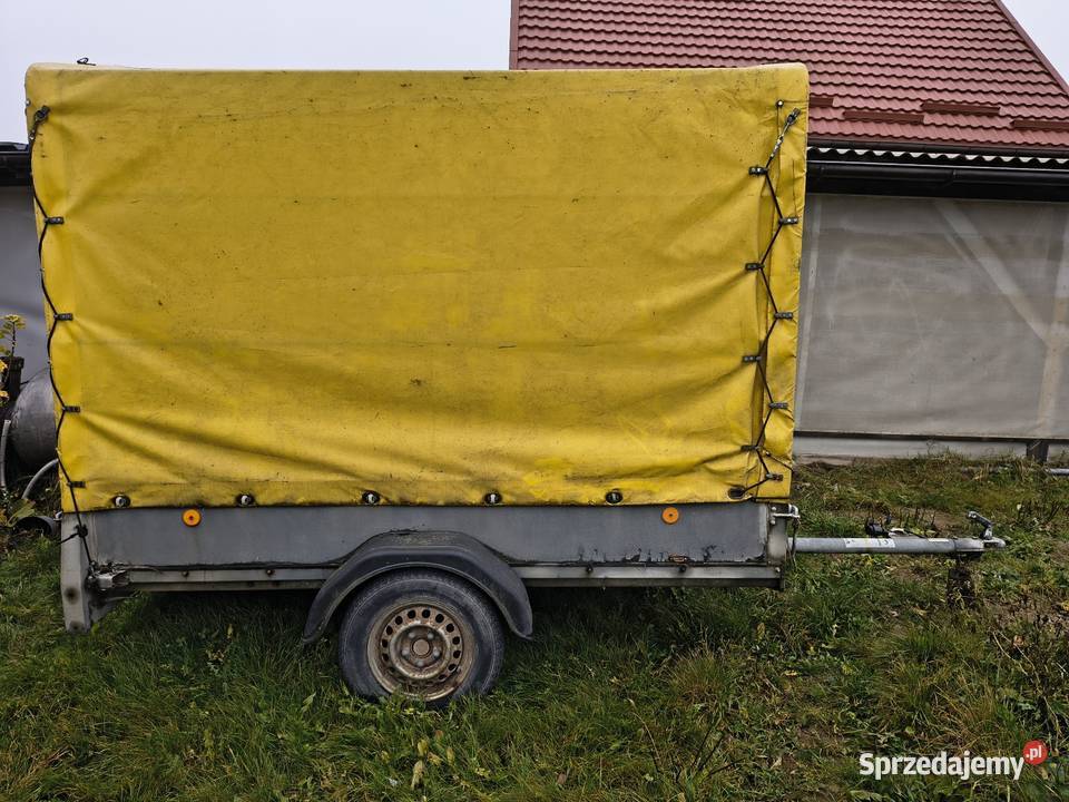 Przyczepa samochodowa lekka dmc 750 bockmann z warmińsko-mazurskie Lubawa