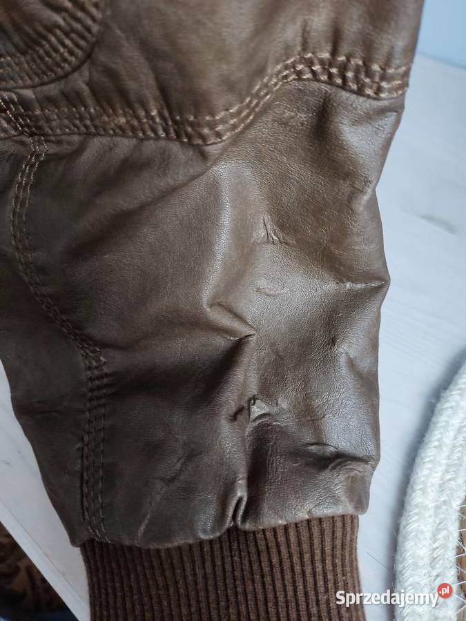 Kurtka pilotka RJ Rey Jay brązowa Pilotka  Kurtki i płaszcze Głuchołazy