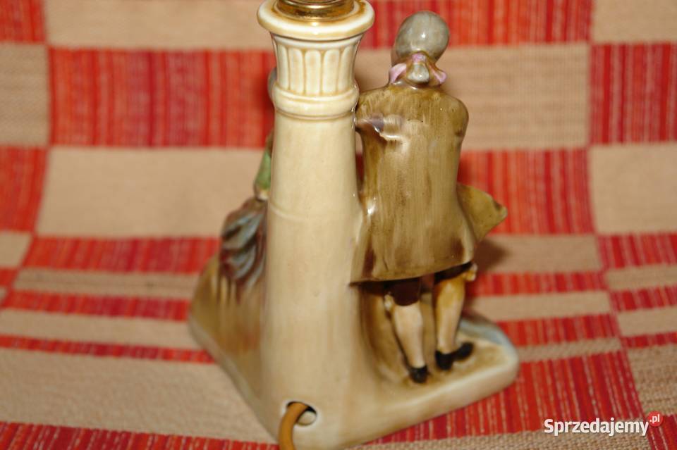 Porcelanowe figurki lampka GRFENTHAL THRINGEN Podkowa Leśna