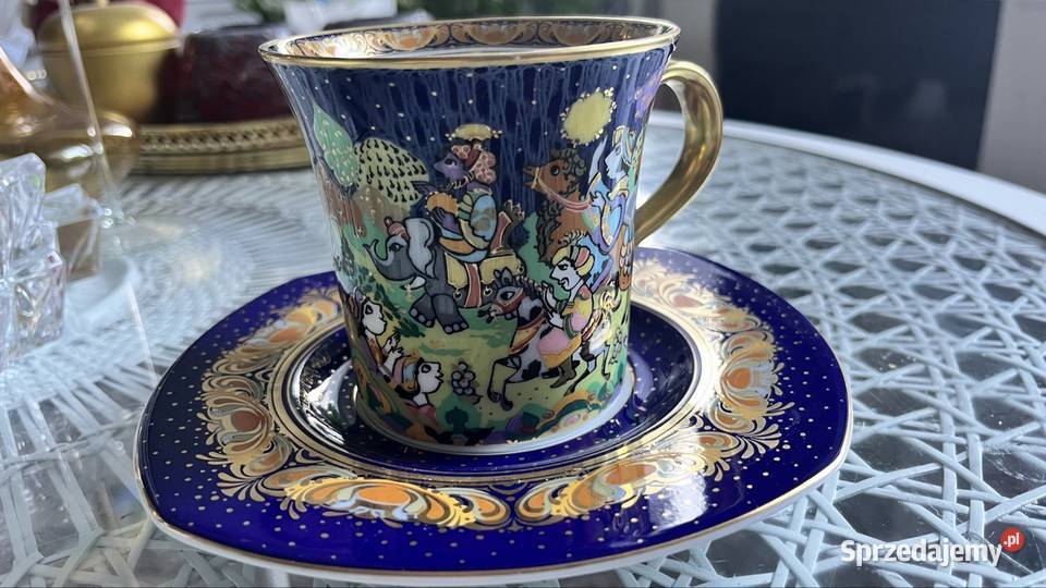 Filiżanka świąteczna Rosenthal Zielona Góra