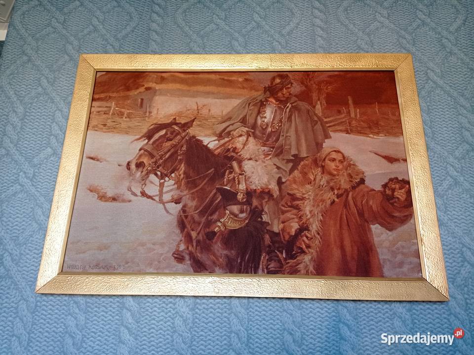 Obraz Kossak Wojciech wymiary 100 x 70 Tarnowskie Góry