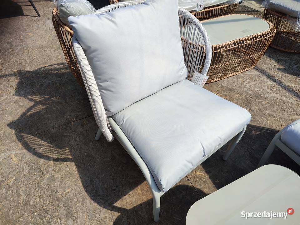 Zestaw mebli ogrodowych Riya sofa 2 fotele Wschowa