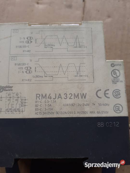 RM4JA32MW Przekaźnik pomiarowy prądowy zakres Warszawa