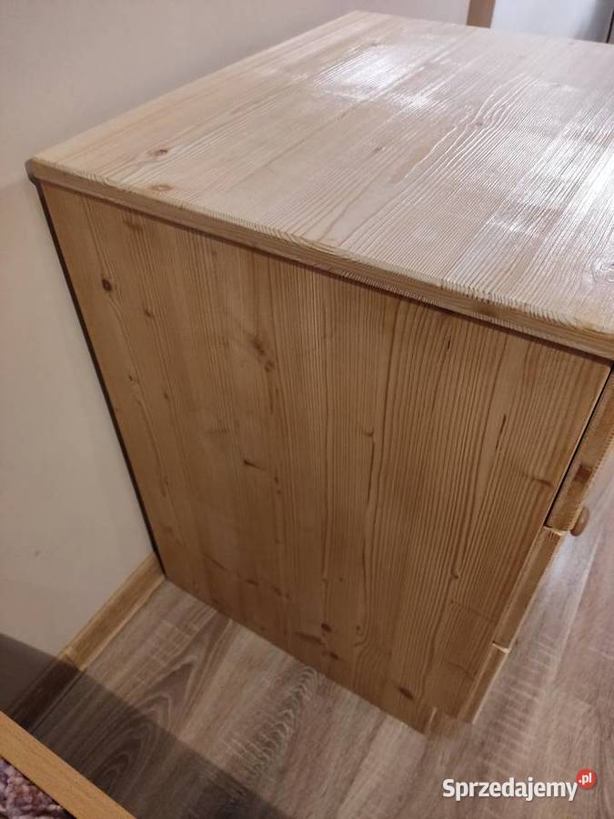 Komoda drewniana sosnowa 52.5cm Komody opolskie Głuchołazy