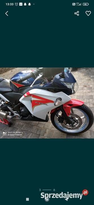Honda CBR 250r 2011r Wtrysk Stan kujawsko-pomorskie