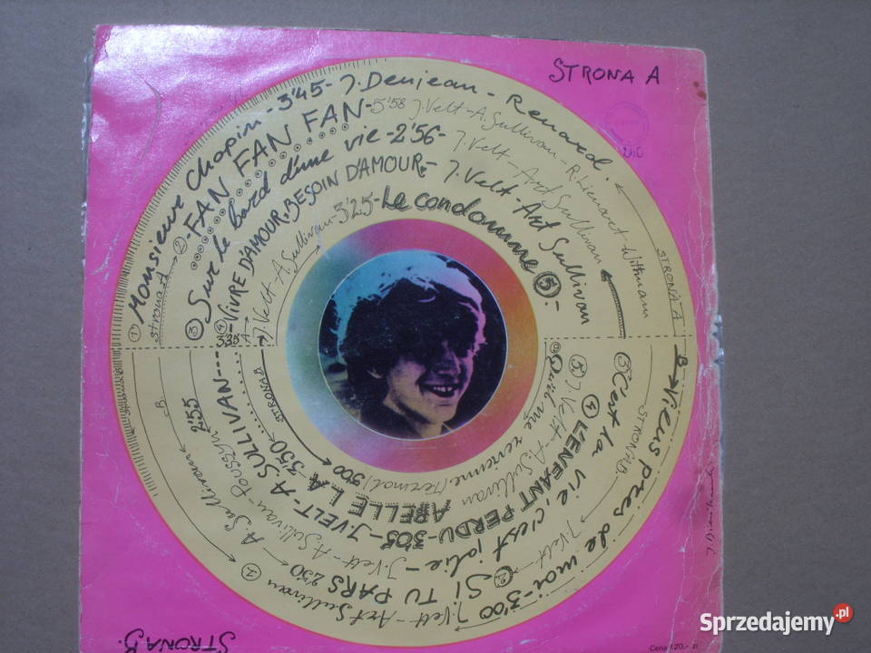 Winyl LP ART SULLIVANMONSIEUR CHOPIN TONPRESS SX Wołów