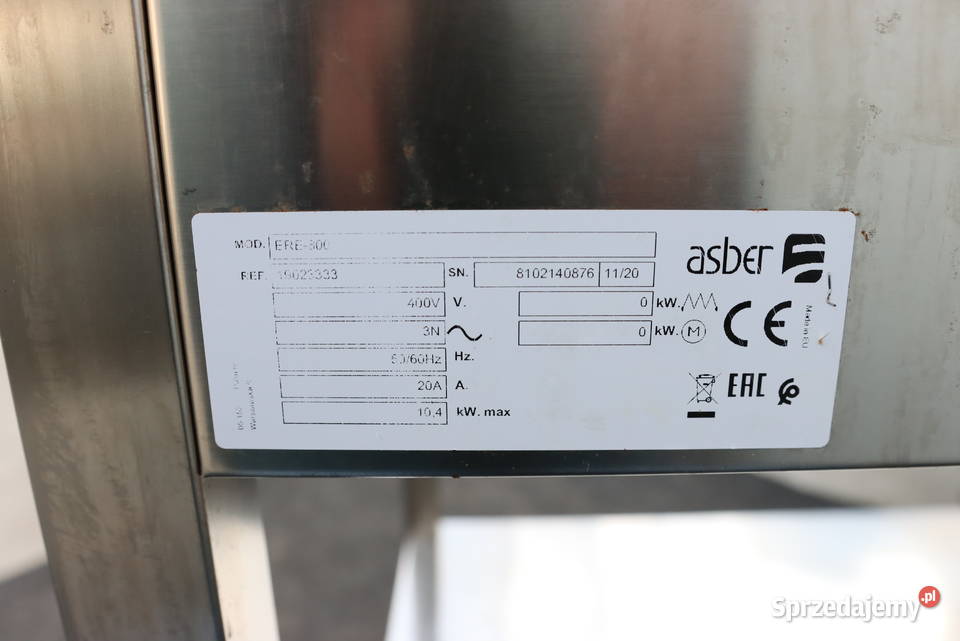 Asber ERE800 kuchnia elektryczna wolnostojąca 4 Gastronomia śląskie Pszczyna