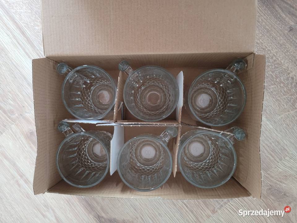 Szklanki Pasabahce Istanbul komplet 6 sztuk przezroczysty Poznań