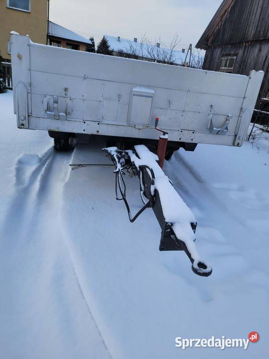 Przyczepa ciężarowa zarejestrowana Burtowe i plandeki podlaskie Zambrów