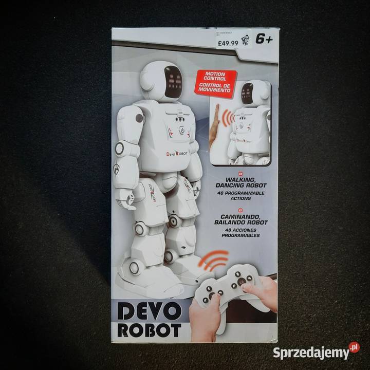 Devo Robot zdalnie sterowany robot interaktywny Zdalnie sterowane Nowy Sącz