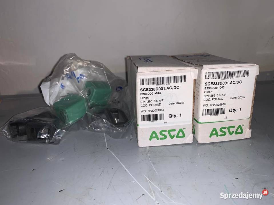 ASCO SCE238D001ACDC G38 Elektrozawór
