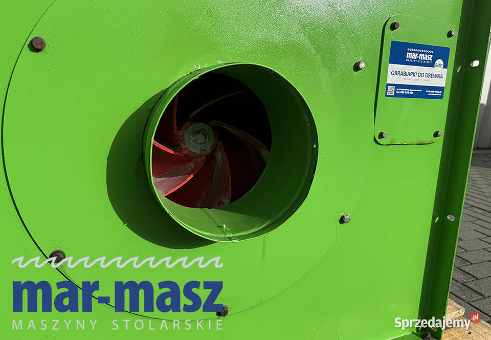 Wentylator TYWENT do odciągu trocin wyciąg 75kW Produkcja pomorskie Sierakowska Huta sprzedam