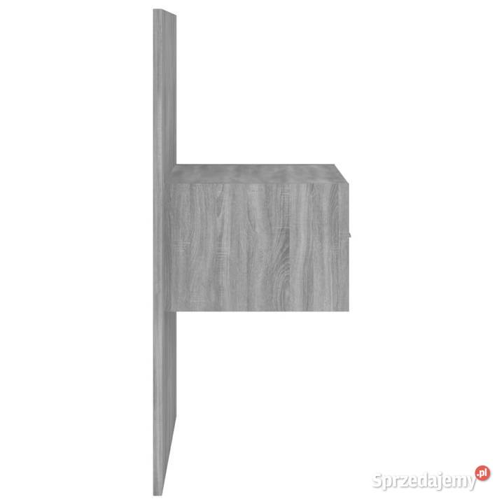 Wisząca szafka nocna szary dąb sonoma WM816954