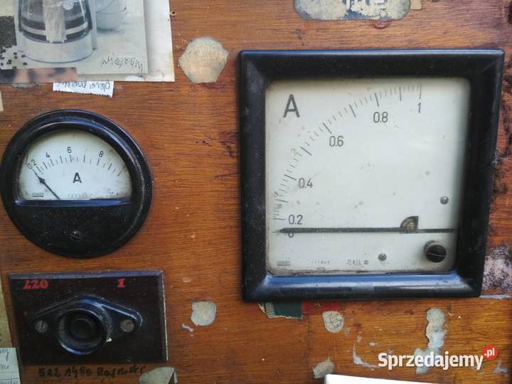 Stara tablica sterująca PRL panel automatyka 672