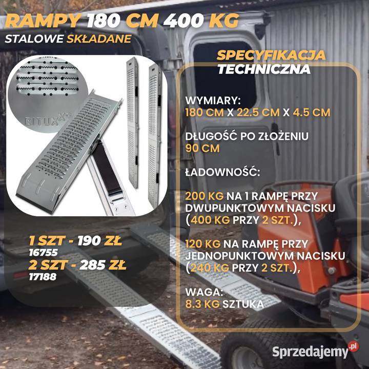 rampa najazdowa najazdy samochodowe najazd Katowice sprzedam