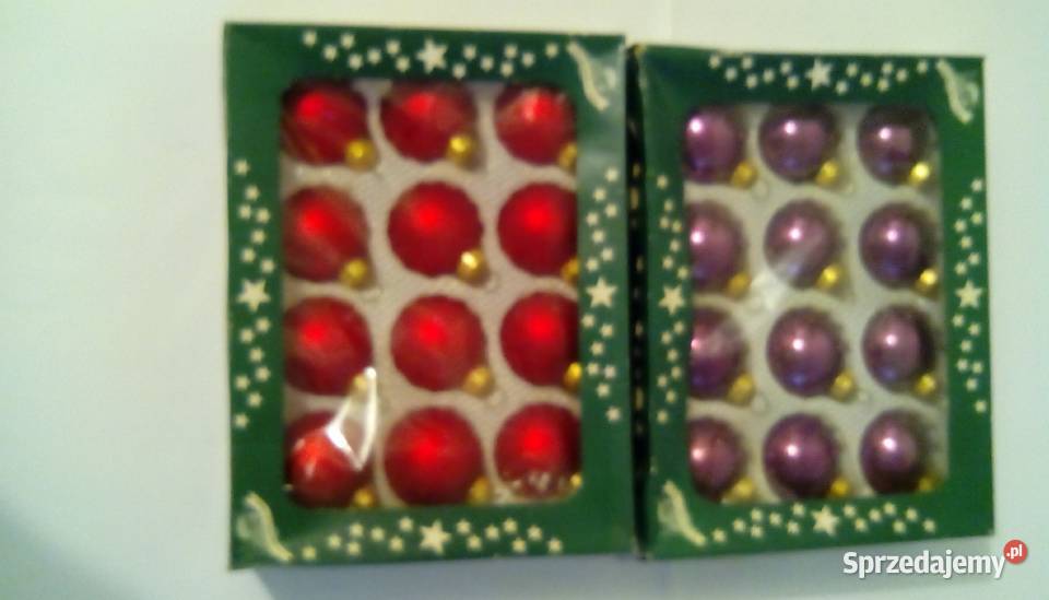 Ozdoby choinkowe PRL Szczecinek