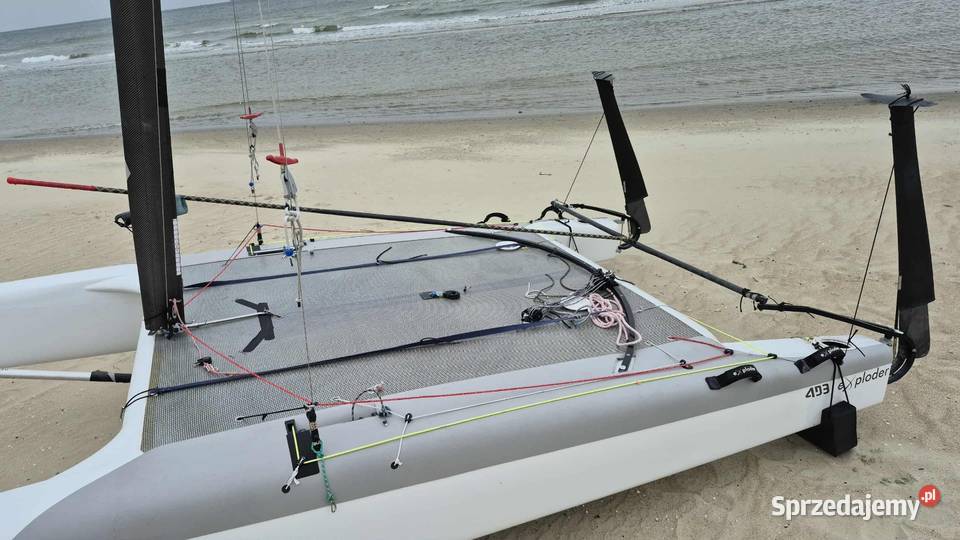 Katamaran EXPLODER AD3 z 2018 Wersja Foiling Sopot sprzedam