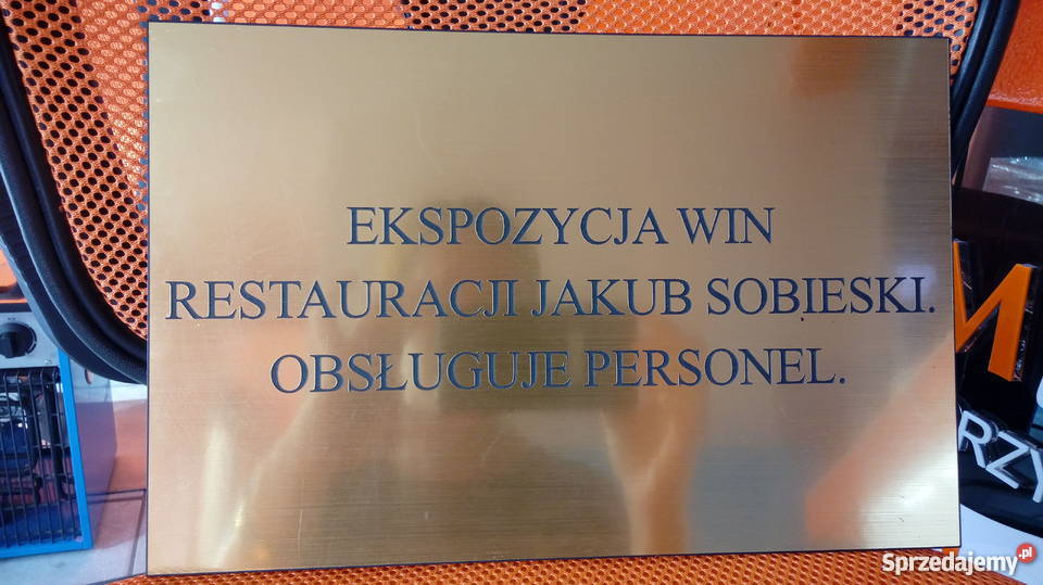 LAMINAT GRAWERSKI emplast grawerowanie tabliczki Usługi reklamowe dolnośląskie Radwanice