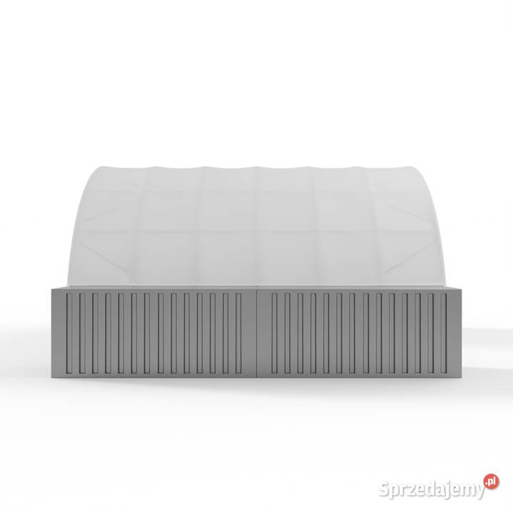 Zadaszenie kontenerowe 8x6m PVC 900gm2