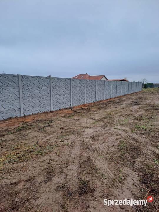 Ogrodzenia betonowe Kościan