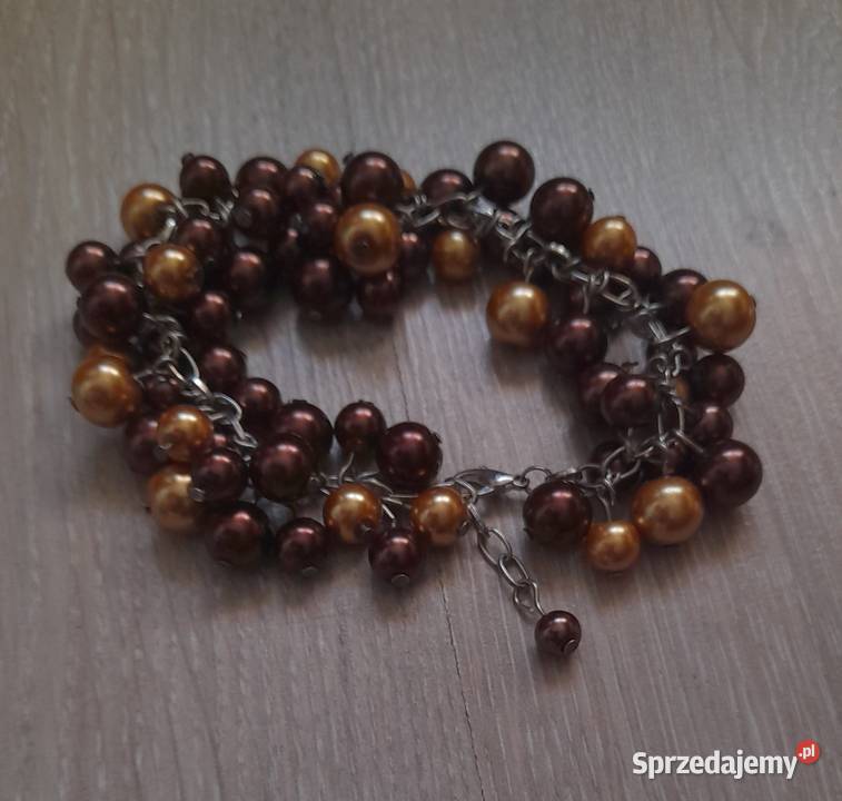 Nowa Bransoletka damska Rękodzieło podkarpackie