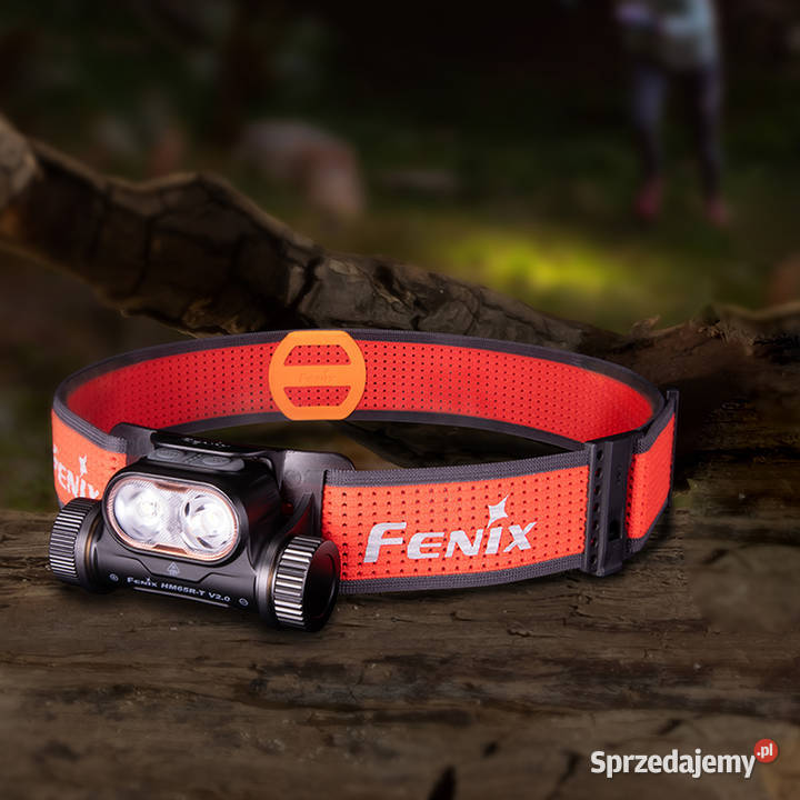 Latarka czołowa Fenix HM65RT V20 czarna