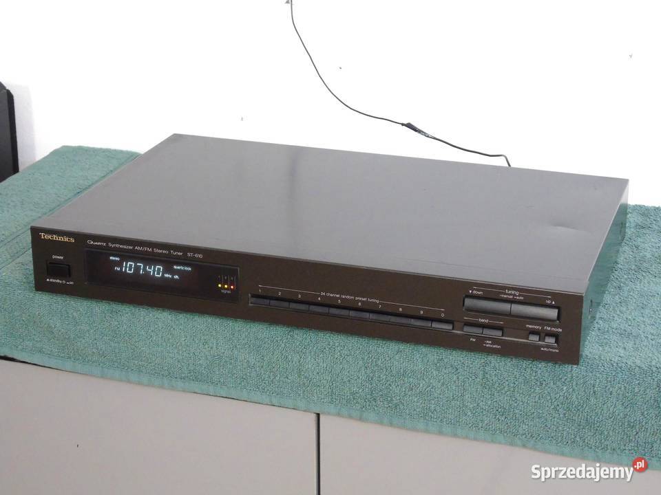 uner radiowy cyfrowy Technics ST610 sprawny Jasło