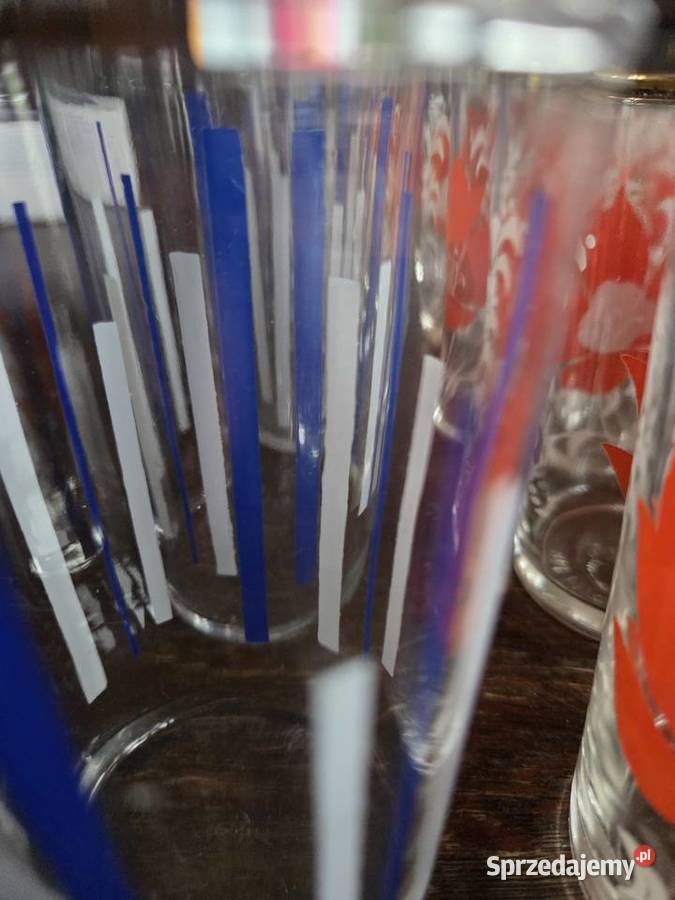 Sprzedam przepiekne szklanki14 Dom i Ogród Lipno