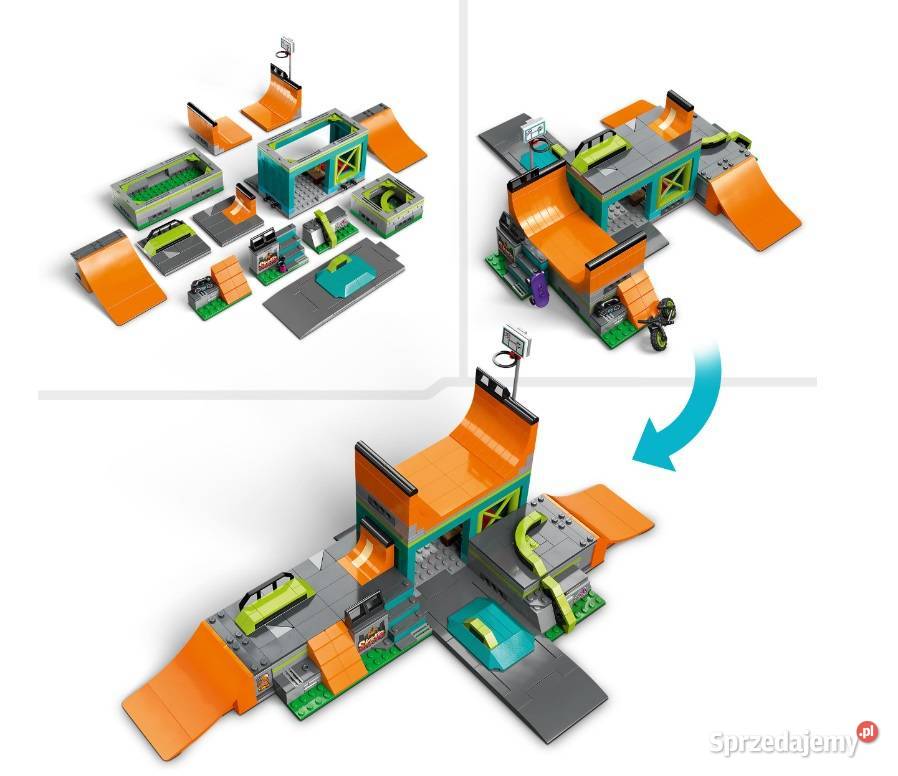 LEGO City 60364 ULICZNY SKATEPARK 6 lat+ Warszawa sprzedam