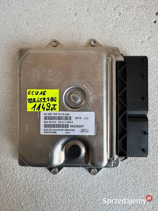 NOWY ECU STEROWNIK SILNIKA KOMPUTER FORD KA 13 mazowieckie Warszawa