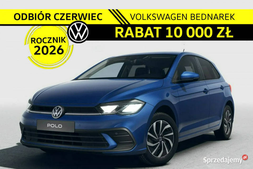 Volkswagen Polo Life Plus 10 TSI 95 Odbiór 5km Łódź