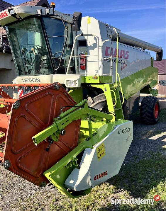 Claas Lexion 450 2003 r Evolution Cebis c 600 nieuszkodzony Kutno