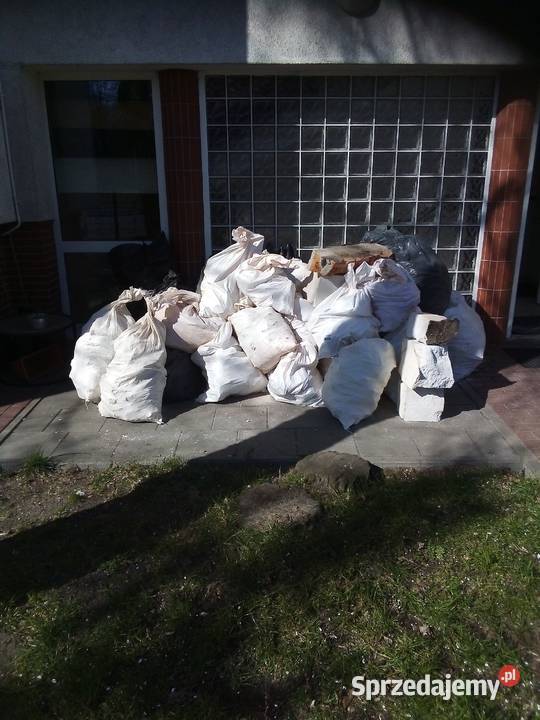 Wynoszenie gruzu w workach wolny termin Remont i budowa Warszawa usługi budowlane