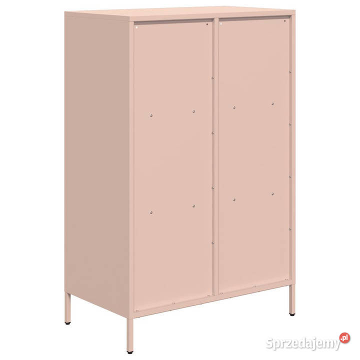 Szafka różowa 68x39x1035 stal WM851383