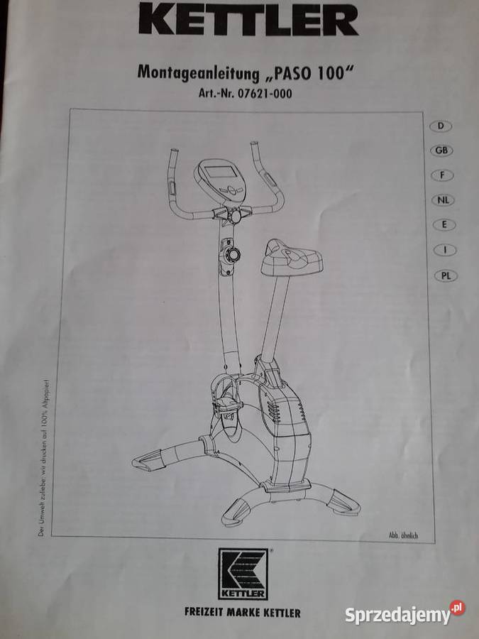 PROFESJONALNY ROWER KETTLER PASO 100 mazowieckie Warszawa