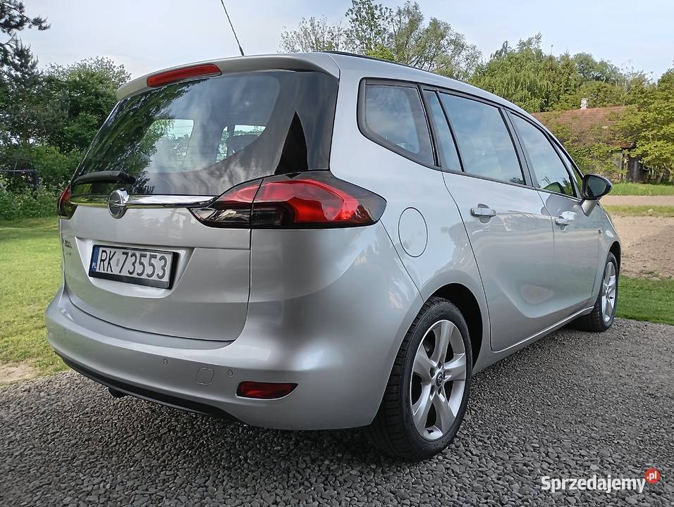 Opel Zafira C 2012 14Turbo Benzyna 140 ogranicznik prędkości podkarpackie Krosno