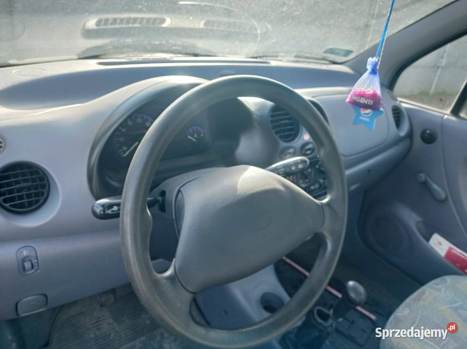 Daewoo Matiz 08 37 kW 1999 r dawca części Szklarka Myślniewska sprzedam