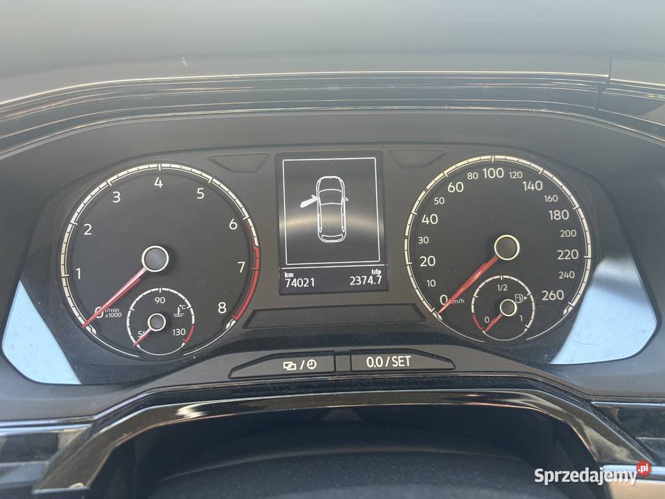 Volkswagen Polo 2019r 95 10TSI 74000 Warszawa poduszka powietrzna